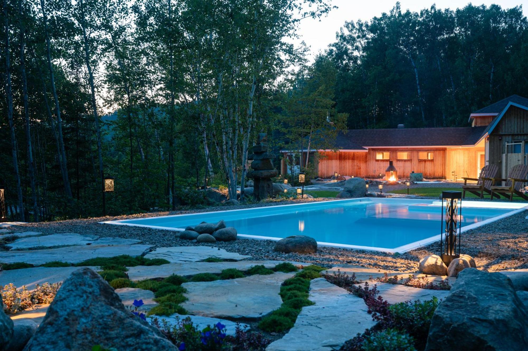 Le Relais Des Hautes Gorges Saint Aime Des Lacs Exterior foto